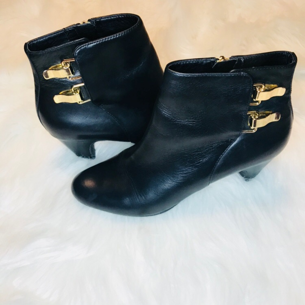 Sam Edelman Black Booties - Size: 7